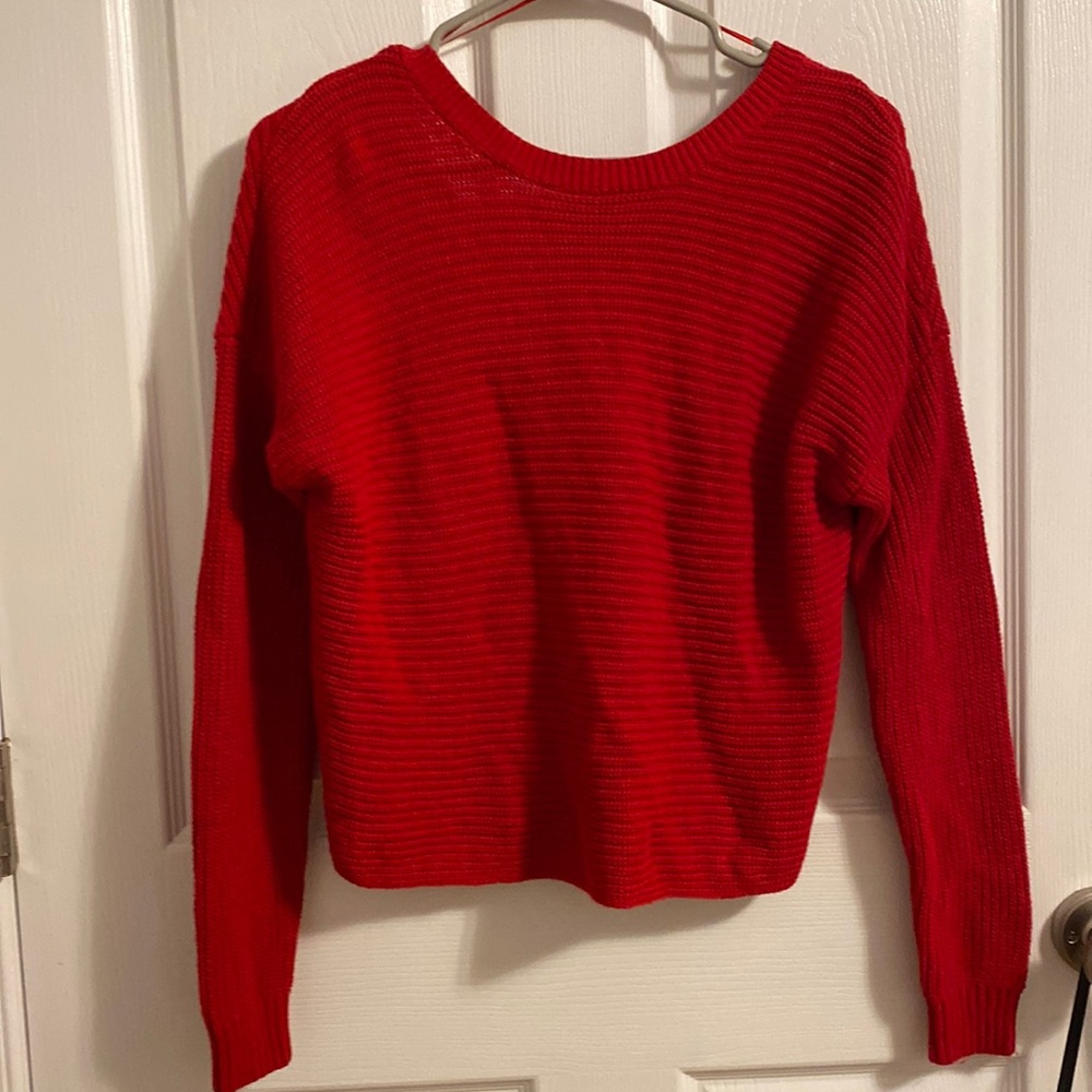 hollister reversible sweater